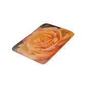 Tapis de bain rose orange (Angle)