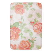 Tapis De Bain Rose orange (devant Vertical)
