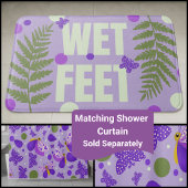 Tapis De Bain Rose Pâle Mignon Nature