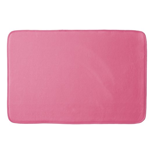Tapis De Bain Rose Rétro (Devant)