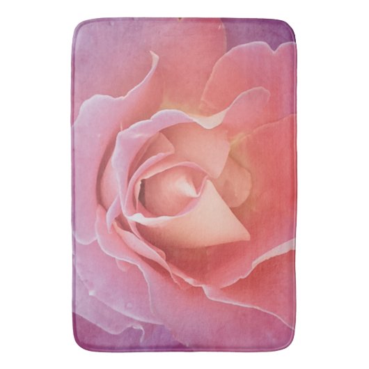 Tapis De Bain Rose rose lustre (devant Vertical)
