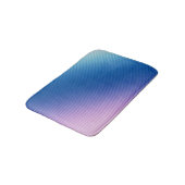 Tapis De Bain Rose, rose, rayures, ombre, dégradé rose (Angle)