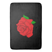 Tapis De Bain Rose rouge (devant Vertical)