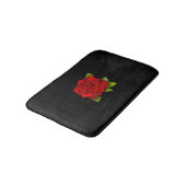 Tapis De Bain rose rouge (Angle)