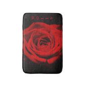 Tapis De Bain Rose rouge (Devant (Vertical))