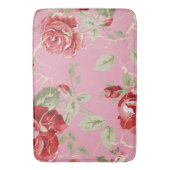 Tapis De Bain Rose rouge cerise (devant Vertical)