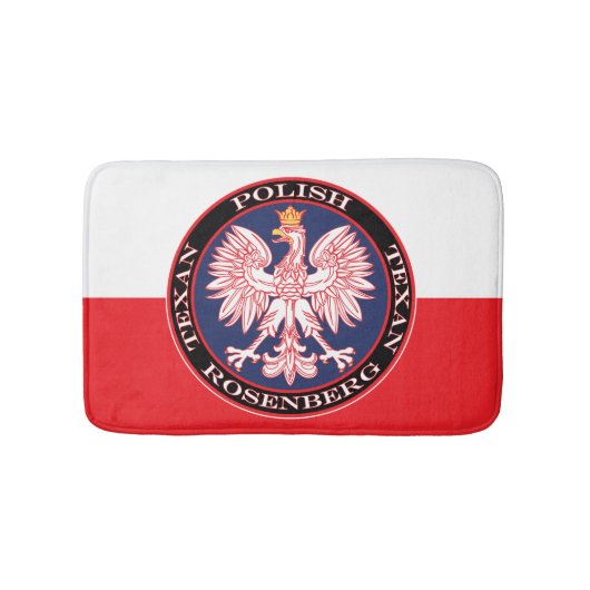Tapis De Bain Rosenberg Round Polonais Texan (Devant)