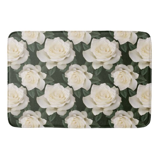 Tapis De Bain Roses blanches (Devant)
