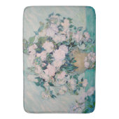 Tapis De Bain Roses blanches-1890-Vincent van Gogh (devant Vertical)