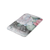 Tapis De Bain Roses de tableau de bord aquarelle (Angle)