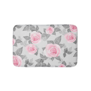 Tapis De Bain Roses délicats 1