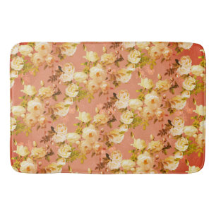 Tapis De Bain Roses doux en rouge