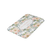 Tapis De Bain Roses élégants, Message Motivationnel (Angle)