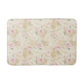 Tapis De Bain Roses Fleurs Roses (Devant)