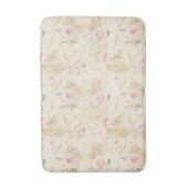 Tapis De Bain Roses Fleurs Roses (Devant (Vertical))