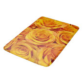 Tapis De Bain Roses jaunes vibrants (Angle)