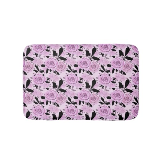 Tapis De Bain Roses roses (Devant)