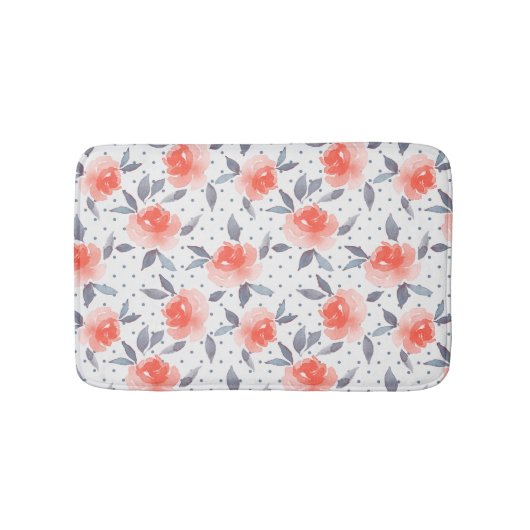 Tapis De Bain Roses rouges (Devant)