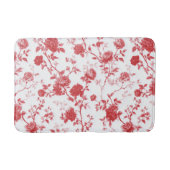 Tapis De Bain Roses rouges florales  (Devant)