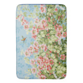 Tapis De Bain Roses SAUVAGES, FEUILLES VERTS, OISEAU VOLANT DANS (devant Vertical)