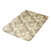 Tapis De Bain Roses sucrés sur Sepia (Angle)