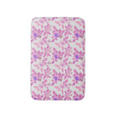 Tapis De Bain Roses Violet Et Rose (Devant (Vertical))