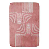 Tapis De Bain Rosy Pink Minimaliste (devant Vertical)