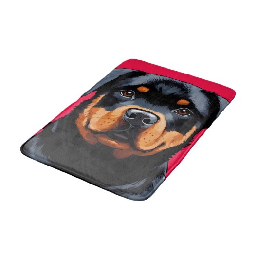 Tapis De Bain Rottweiler (Angle)