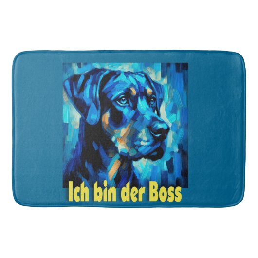 Tapis De Bain Rottweiler (Devant)