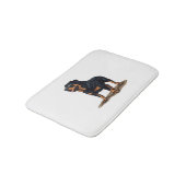Tapis De Bain Rottweiler L'Explorateur (Angle)