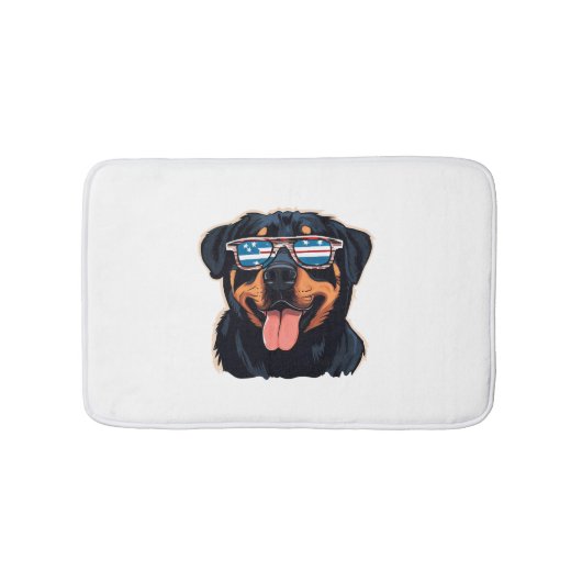 Tapis De Bain Rottweiler Puppy (Devant)