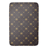 Tapis De Bain Roue de navire en or (devant Vertical)