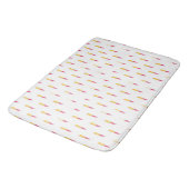 Tapis de bain Rouge à lèvres de patronne (Angle)