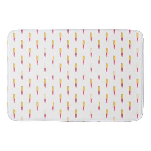 Tapis de bain Rouge à lèvres de patronne (Devant)