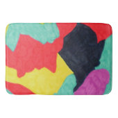 Tapis De Bain Rouge Créatures Mat Bain (Devant)