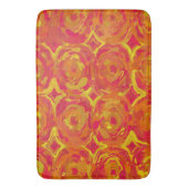 Tapis De Bain Rouge et jaune (devant Vertical)