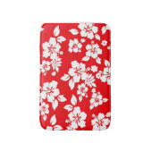 Tapis De Bain Rouge hawaïen (Devant (Vertical))