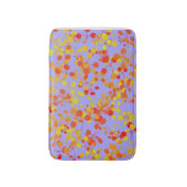 Tapis De Bain Rouge Jaune et Orange Honesty Graines Design (Devant (Vertical))