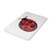 Tapis De Bain Rouge Ladybug salle de bain Bain Tapis (Angle)