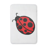 Tapis De Bain Rouge Ladybug salle de bain Bain Tapis (Devant (Vertical))