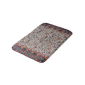 Tapis De Bain Rouge pourpre rose perse  (Angle)