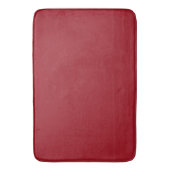 Tapis De Bain Rouge Rubis (devant Vertical)
