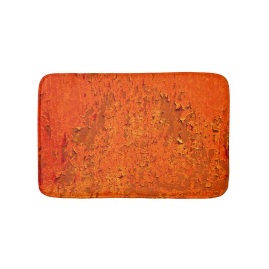 Tapis De Bain Rouille vintage : vieille surface texturée (Devant)