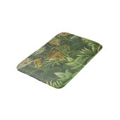 Tapis De Bain Rousseau Tropical Jungle Lion Peinture (Angle)