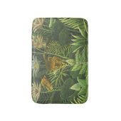 Tapis De Bain Rousseau Tropical Jungle Lion Peinture (Devant (Vertical))