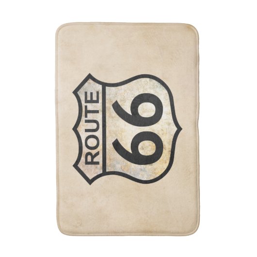 Tapis De Bain Route 66 (Devant (Vertical))