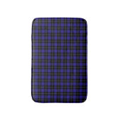 Tapis De Bain Royal Blue Black Plaid (Devant (Vertical))