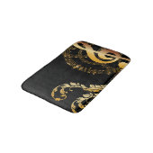 Tapis De Bain Royal Music Note Design de luxe (Angle)