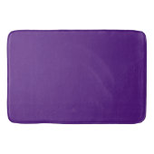 Tapis De Bain Royal Purple : Couleur solide (Devant)
