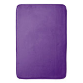 Tapis De Bain Royal Purple : Couleur solide (devant Vertical)